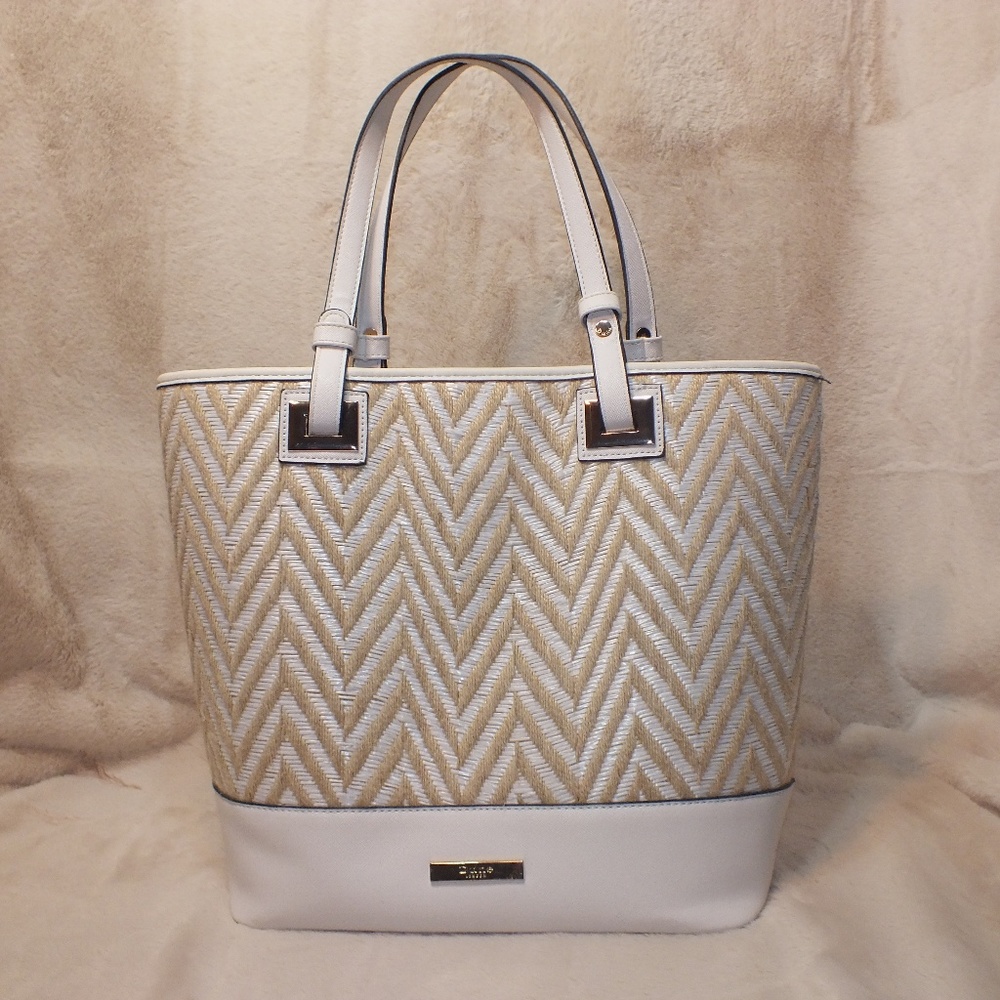 Dune Large Tan Tote Handbag Authentic RARE